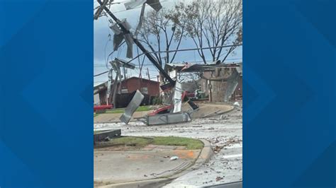 tornado damage in grapevine texas today